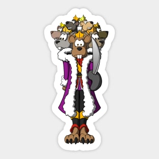 Mouse King Sticker